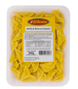 Raviole de ricota com espinafre