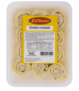 Rondele de ricota e calabresa